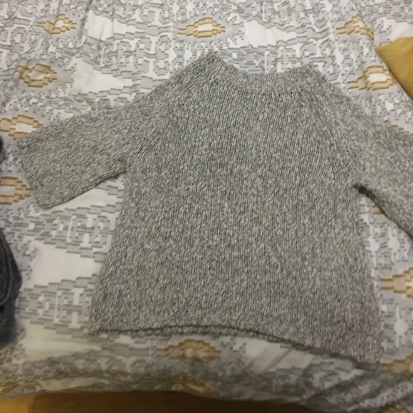 Grey J. Crew Chunky Sweater - Picture 4 of 4